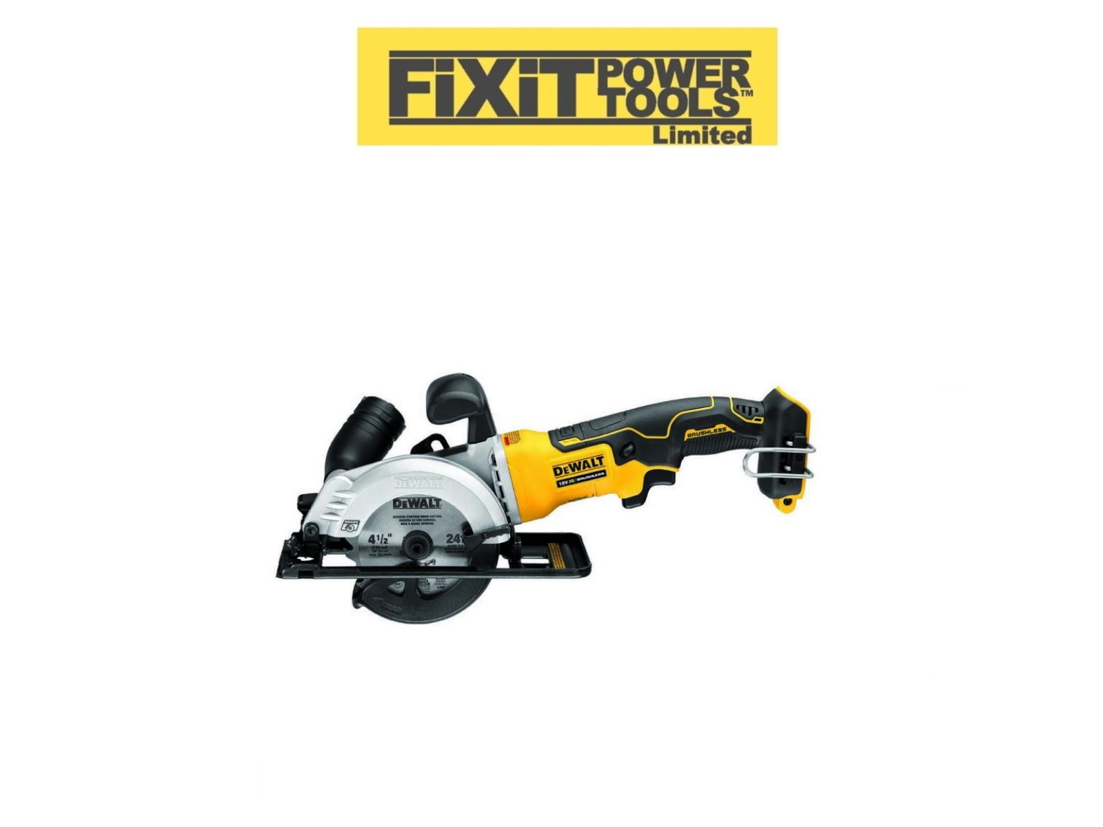 DeWalt DCS571N 18V XR 115mm Brushless Compact Circular Saw IN STOCK NOW