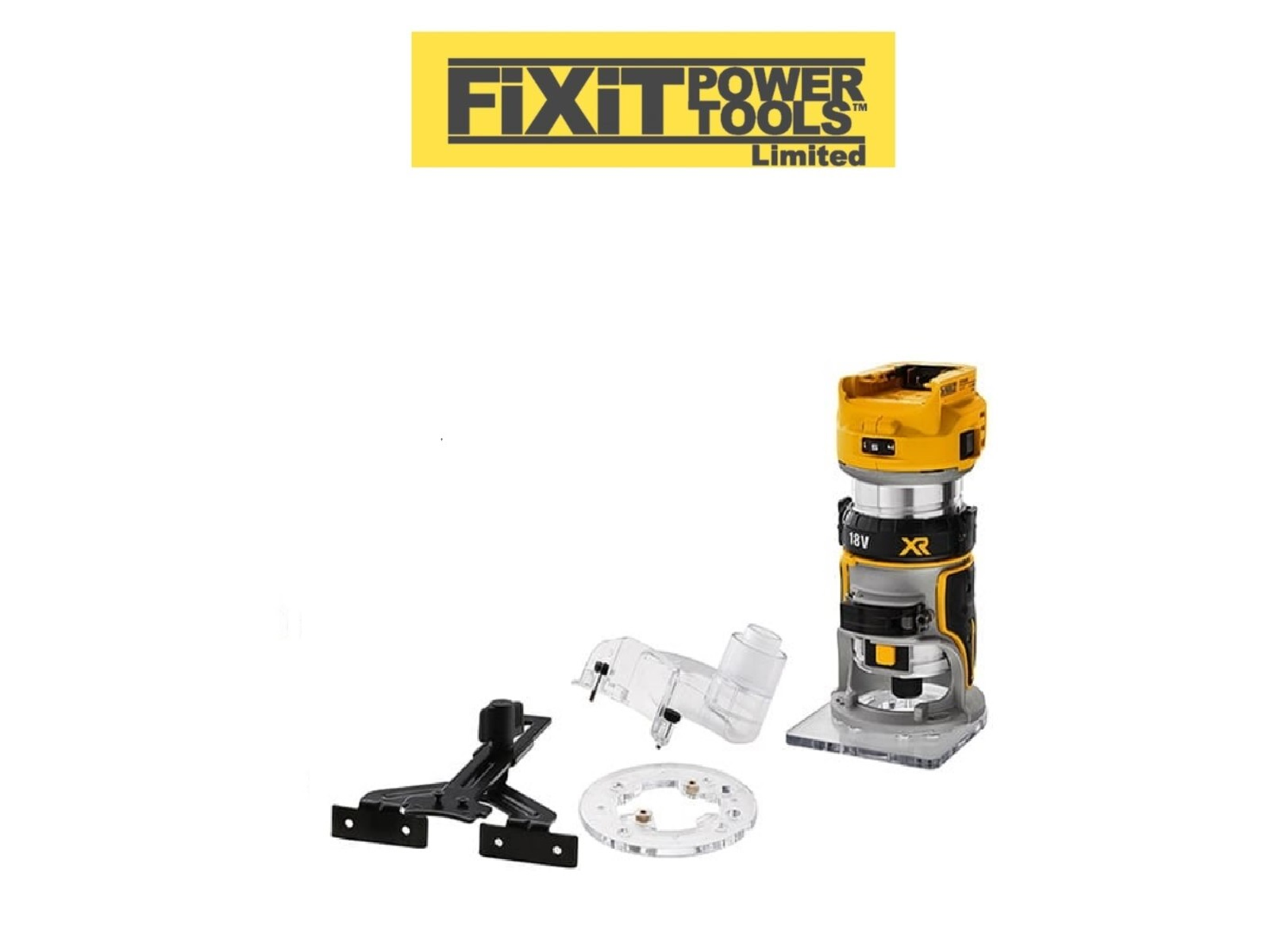 DeWalt DCW600N 18v XR Liion Cordless Brushless Router/Laminate Trimmer