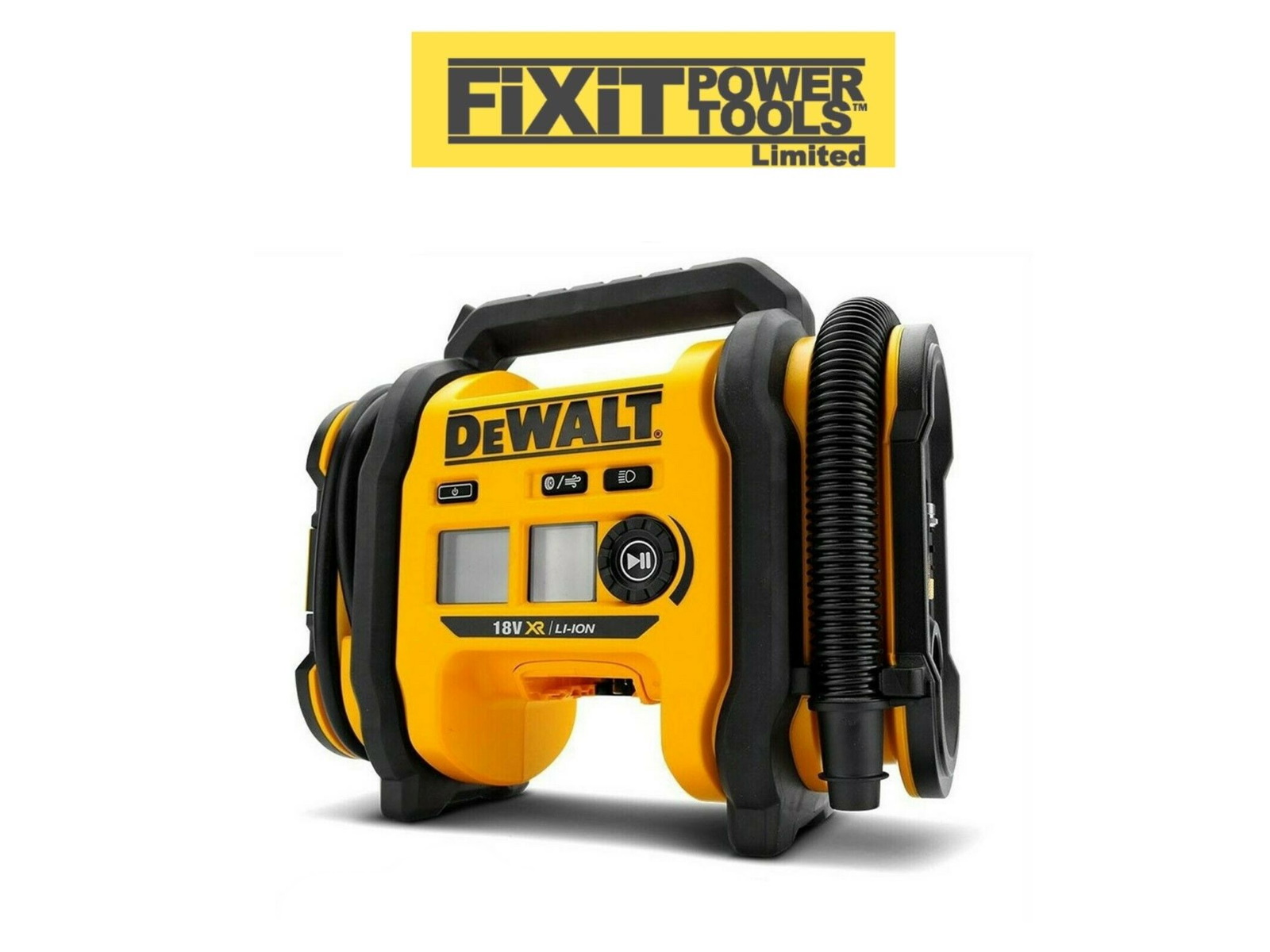 DeWalt DCC018N 18V XR Cordless Inflator Triple Source Bare Unit RW