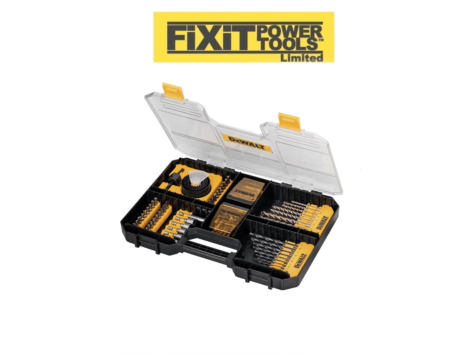 Nauwkeurig wijsvinger veiligheid DeWalt DT71569 100pc Drill & Screwdriver Set Tstak Drawer – FiXiT Power  Tools-UK
