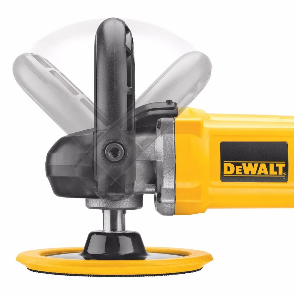 DeWALT Car Polisher Buffer Variable speed 240v 180mm pad 1250w DWP849X