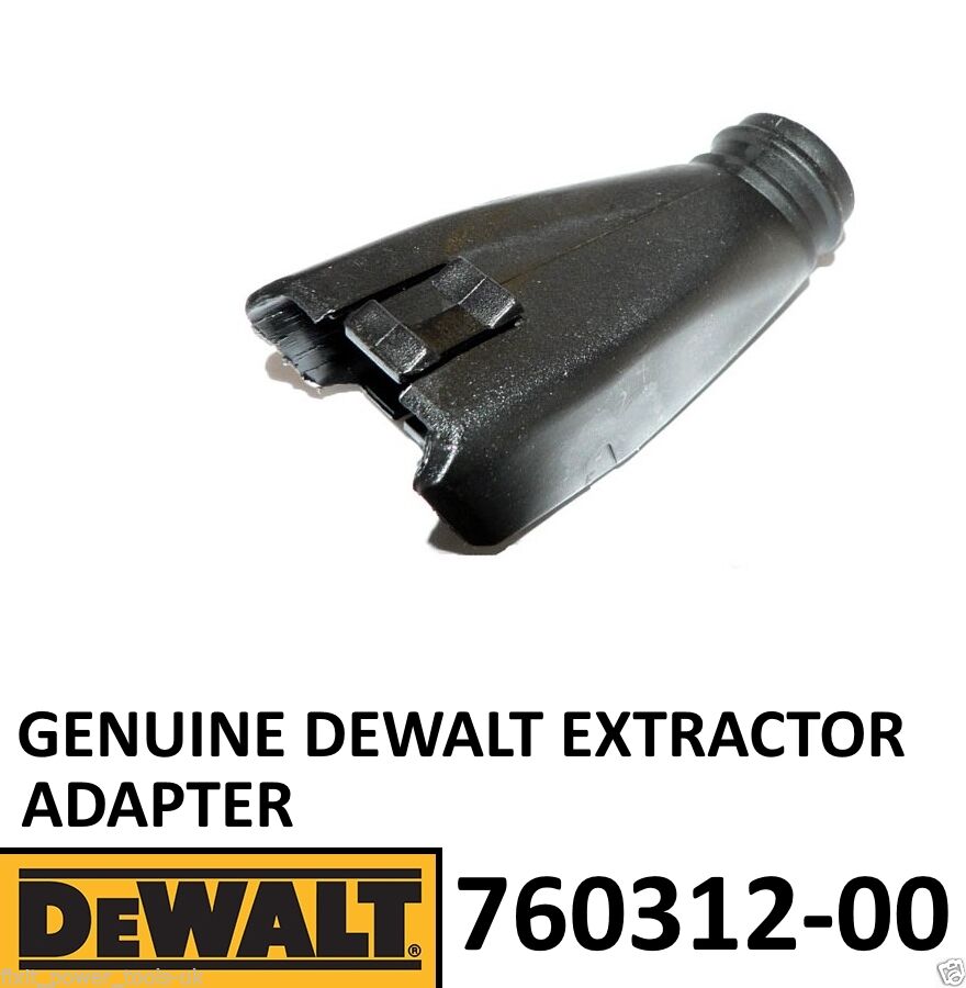 DeWALT 760312-00 Extractor Adapter DW777 EZ7778 PS174 PS274 TY174 FiXiT Power Tools-UK