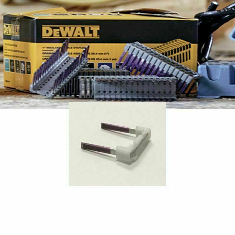 indhold Stå på ski kulhydrat DeWalt DCN701N 18V XR Electrician Stapler Rework & 540 insulated Crown  Staples – FiXiT Power Tools-UK